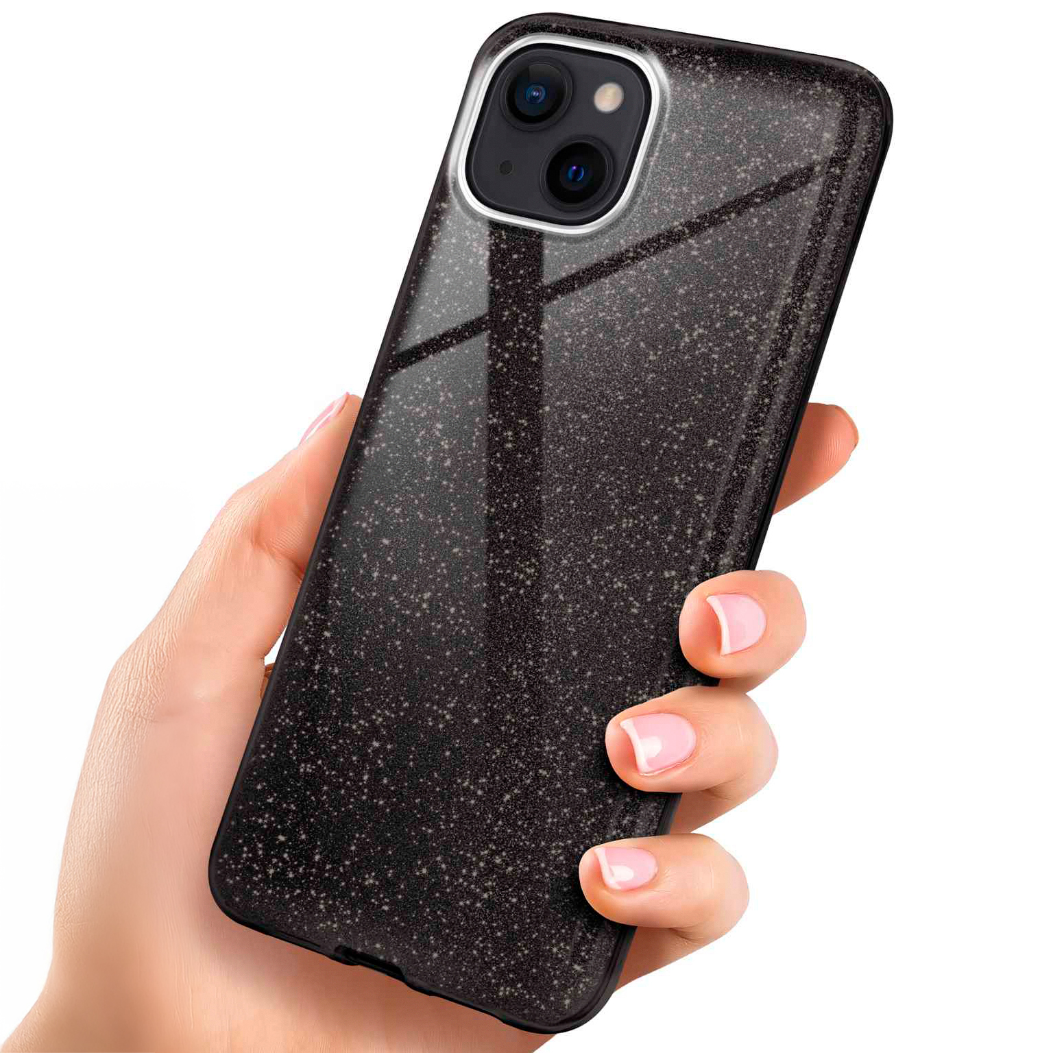 ONEFLOW Glitter Case iPhone 15 mit Glitzer Look – Weiteres Produktbild 1 ONEFLOW Glitter Case iPhone 15 mit Glitzer Look – Weiteres Produktbild 1