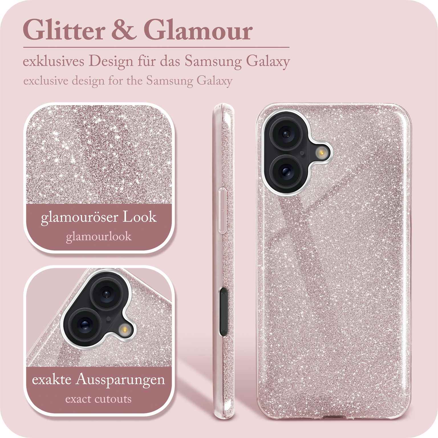 ONEFLOW Glitter Case iPhone 16 Plus mit Glitzer Look – Weiteres Produktbild 2 ONEFLOW Glitter Case iPhone 16 Plus mit Glitzer Look – Weiteres Produktbild 2