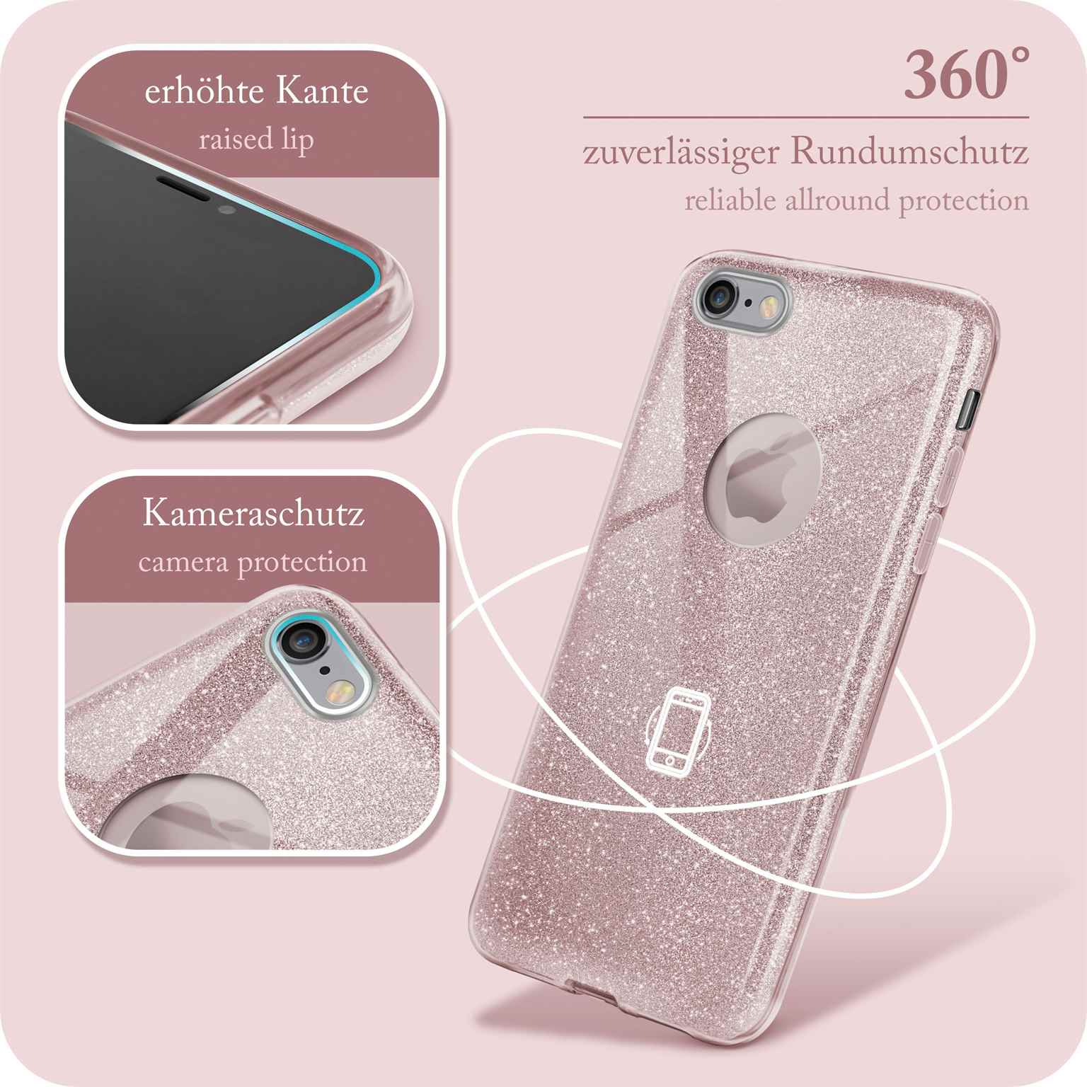 ONEFLOW Glitter Case iPhone 6 mit Glitzer Look – Weiteres Produktbild 5