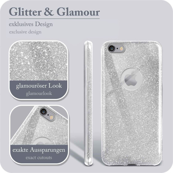 ONEFLOW Glitter Case iPhone 6 mit Glitzer Look – Weiteres Produktbild 2 ONEFLOW Glitter Case iPhone 6 mit Glitzer Look – Weiteres Produktbild 2