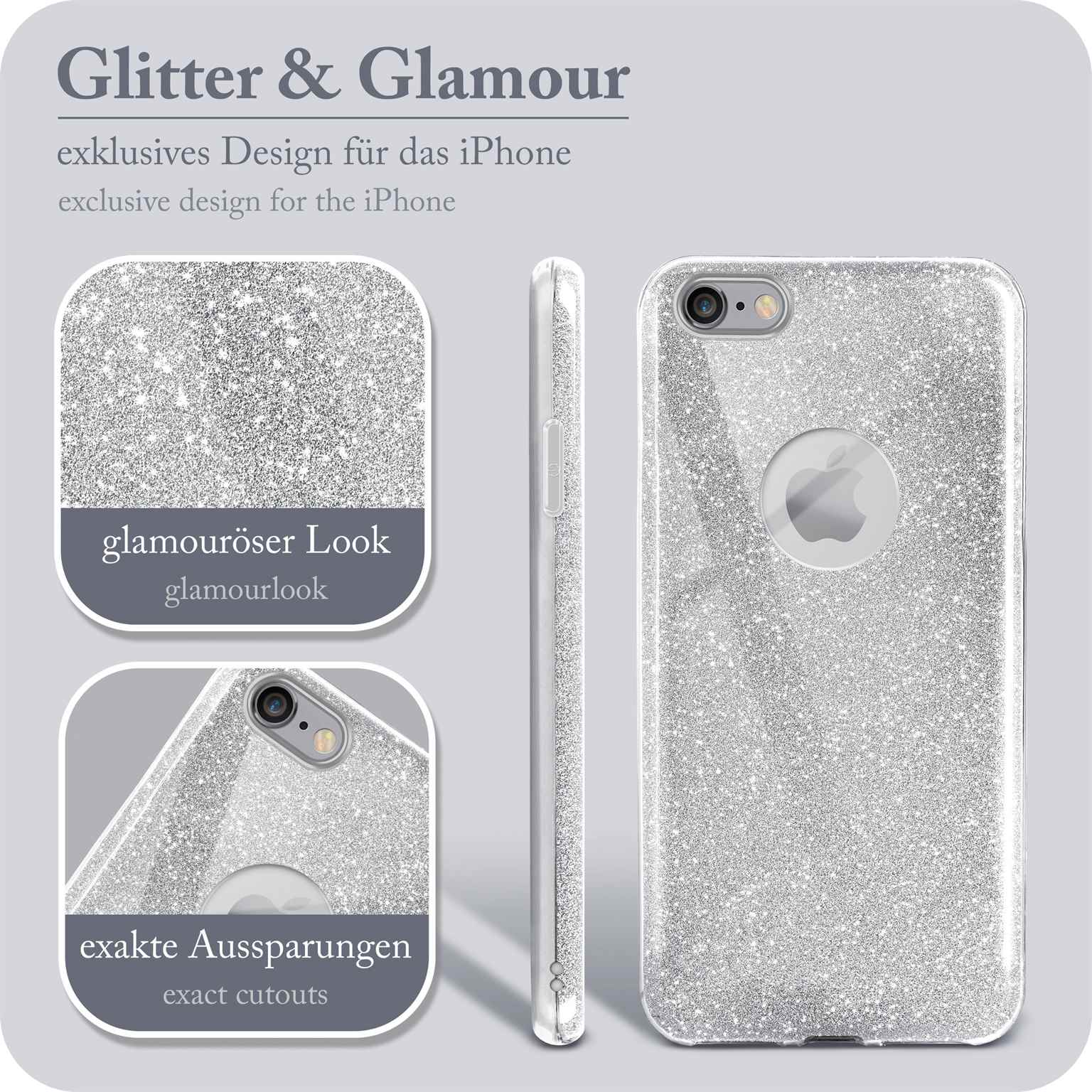 ONEFLOW Glitter Case iPhone 6s mit Glitzer Look – Weiteres Produktbild 2
