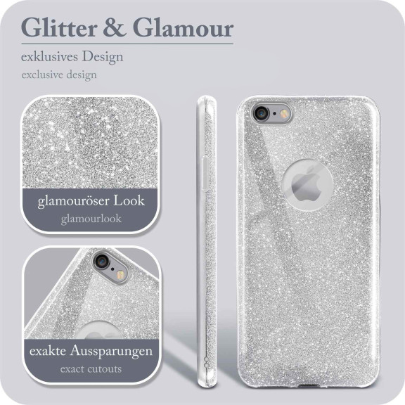 ONEFLOW Glitter Case iPhone 6s mit Glitzer Look – Weiteres Produktbild 2 ONEFLOW Glitter Case iPhone 6s mit Glitzer Look – Weiteres Produktbild 2