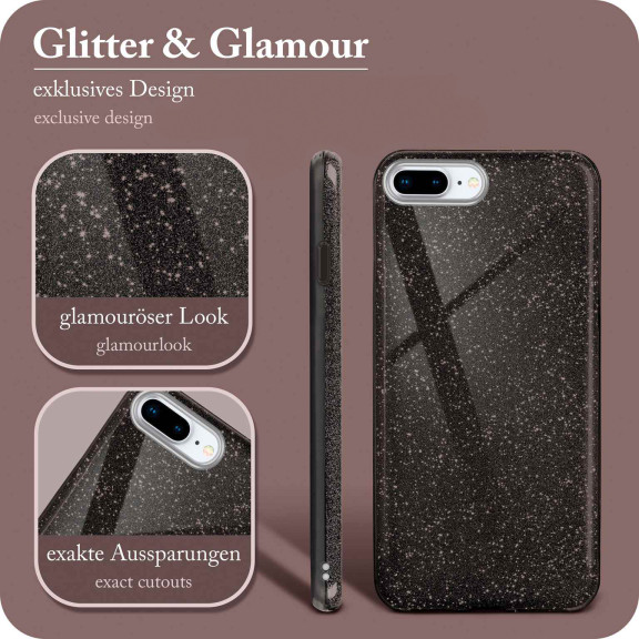 ONEFLOW Glitter Case iPhone 7 Plus mit Glitzer Look – Weiteres Produktbild 2 ONEFLOW Glitter Case iPhone 7 Plus mit Glitzer Look – Weiteres Produktbild 2