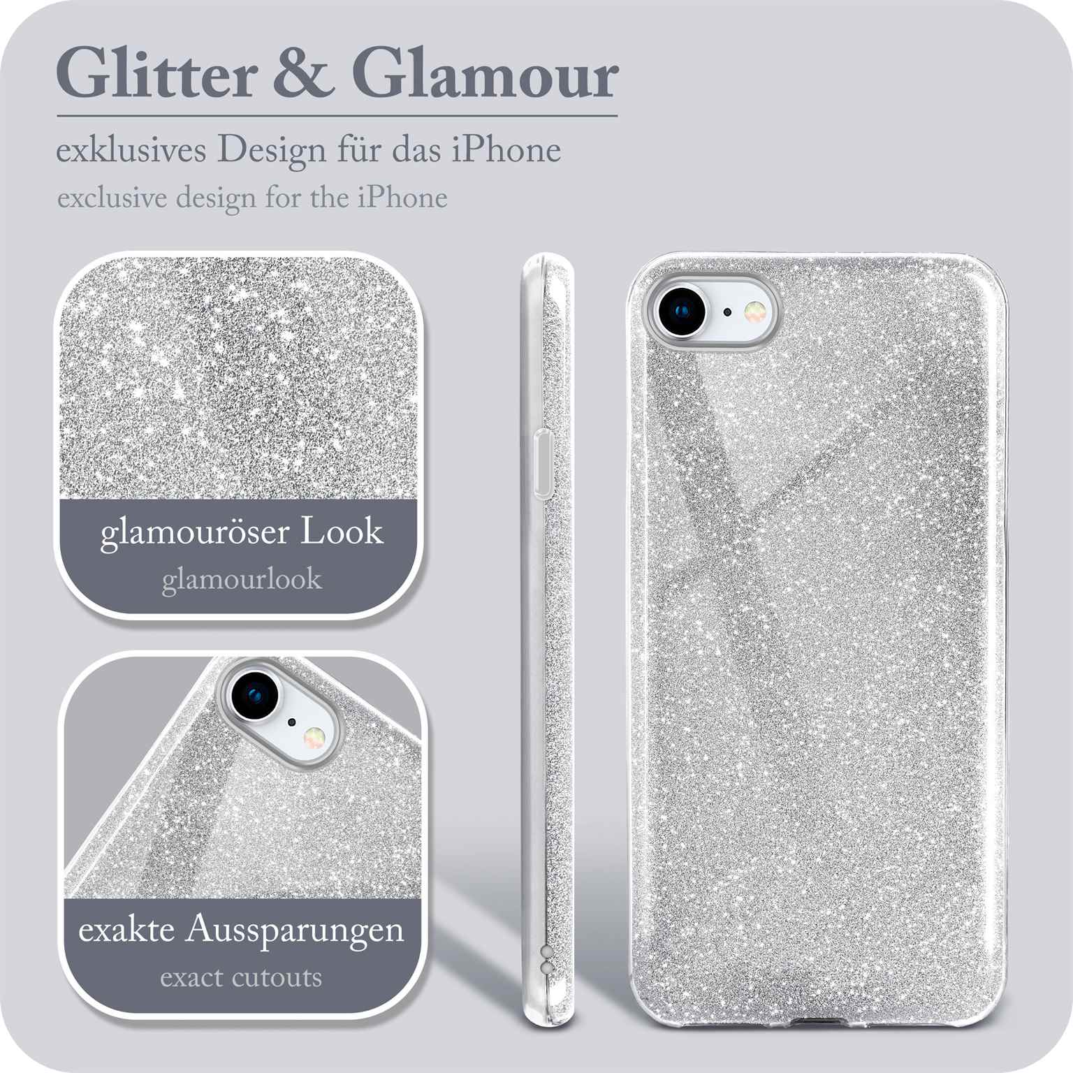 ONEFLOW Glitter Case iPhone 7 mit Glitzer Look – Weiteres Produktbild 2 ONEFLOW Glitter Case iPhone 7 mit Glitzer Look – Weiteres Produktbild 2