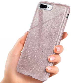 ONEFLOW Glitter Case iPhone 8 Plus mit Glitzer Look – Gloss - Rosé ONEFLOW Glitter Case iPhone 8 Plus mit Glitzer Look – Gloss - Rosé