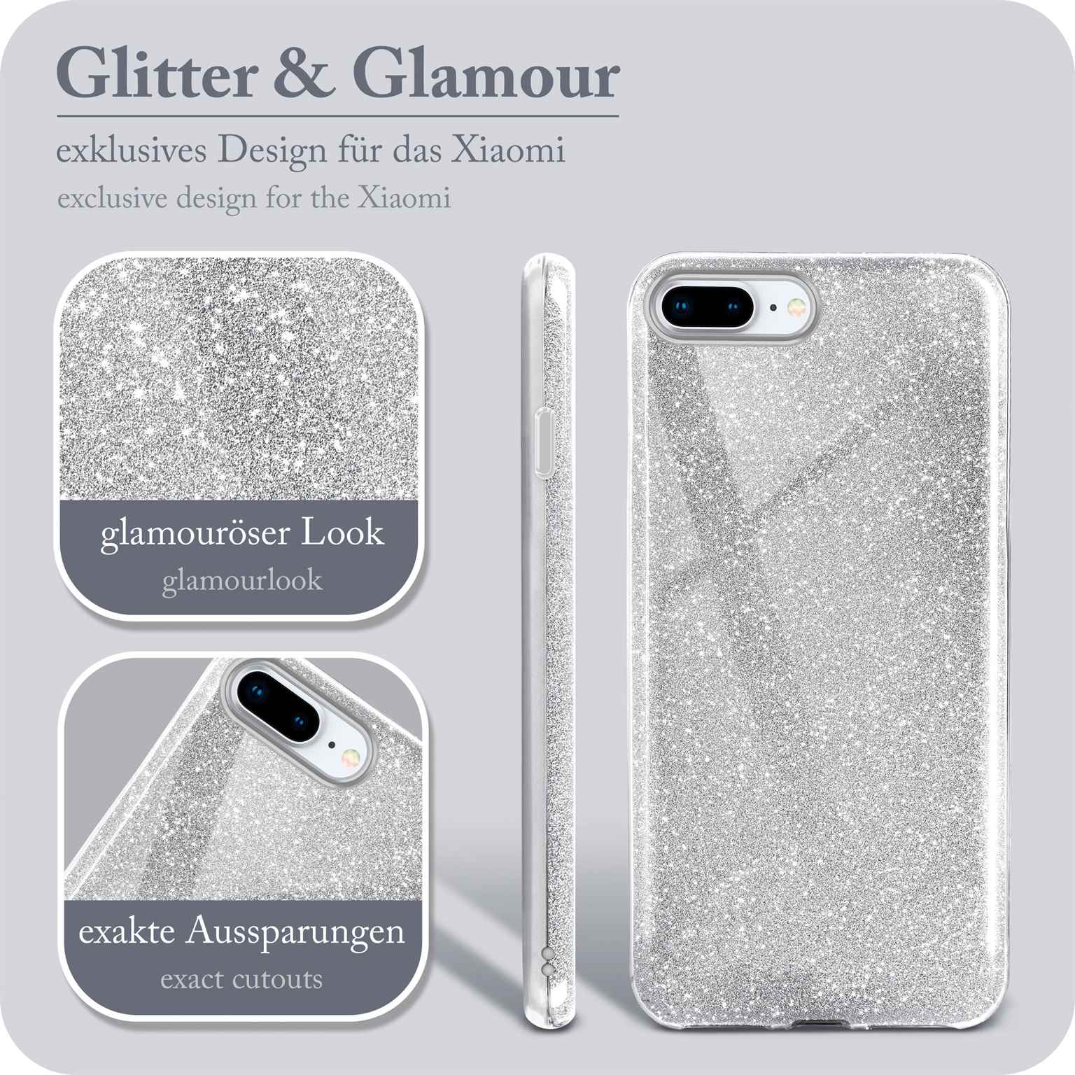 ONEFLOW Glitter Case iPhone 8 Plus mit Glitzer Look – Weiteres Produktbild 2