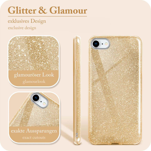 ONEFLOW Glitter Case iPhone 8 mit Glitzer Look – Weiteres Produktbild 2 ONEFLOW Glitter Case iPhone 8 mit Glitzer Look – Weiteres Produktbild 2
