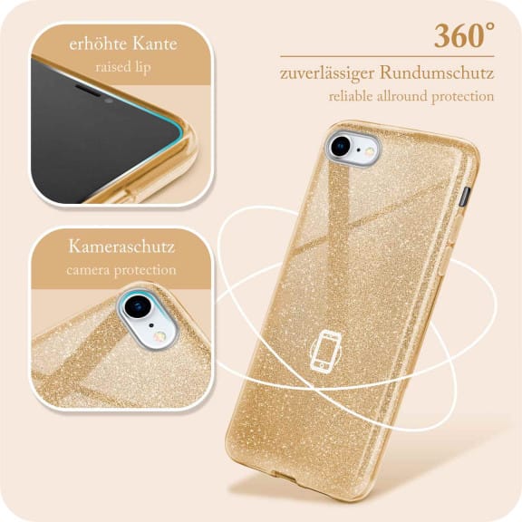 ONEFLOW Glitter Case iPhone 8 mit Glitzer Look – Weiteres Produktbild 5 ONEFLOW Glitter Case iPhone 8 mit Glitzer Look – Weiteres Produktbild 5
