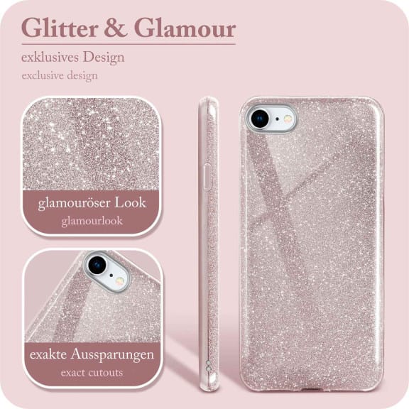 ONEFLOW Glitter Case iPhone 8 mit Glitzer Look – Weiteres Produktbild 2 ONEFLOW Glitter Case iPhone 8 mit Glitzer Look – Weiteres Produktbild 2