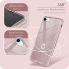 ONEFLOW Glitter Case iPhone 8 mit Glitzer Look – Weiteres Produktbild 5