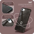 ONEFLOW Glitter Case iPhone SE (2020) mit Glitzer Look – Weiteres Produktbild 5
