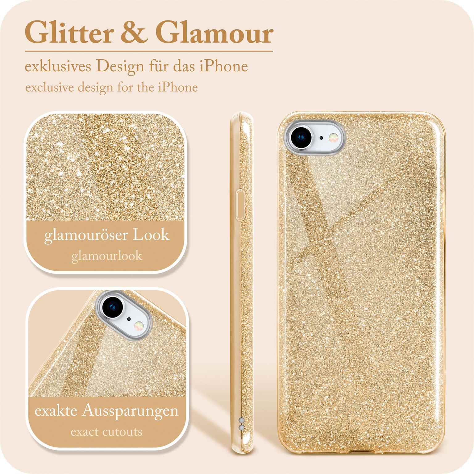 ONEFLOW Glitter Case iPhone SE (2022) mit Glitzer Look – Weiteres Produktbild 2 ONEFLOW Glitter Case iPhone SE (2022) mit Glitzer Look – Weiteres Produktbild 2