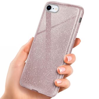 ONEFLOW Glitter Case iPhone SE (2022) mit Glitzer Look – Gloss - Rosé ONEFLOW Glitter Case iPhone SE (2022) mit Glitzer Look – Gloss - Rosé