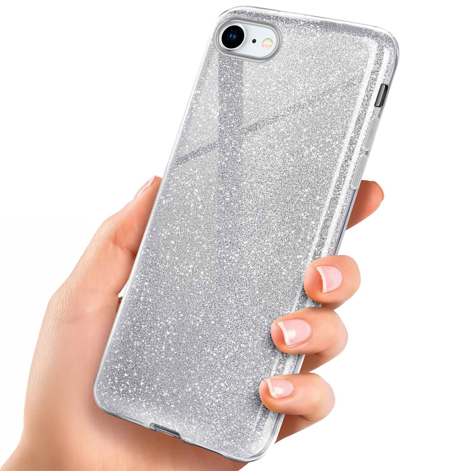 ONEFLOW Glitter Case iPhone SE (2022) mit Glitzer Look – Weiteres Produktbild 1 ONEFLOW Glitter Case iPhone SE (2022) mit Glitzer Look – Weiteres Produktbild 1