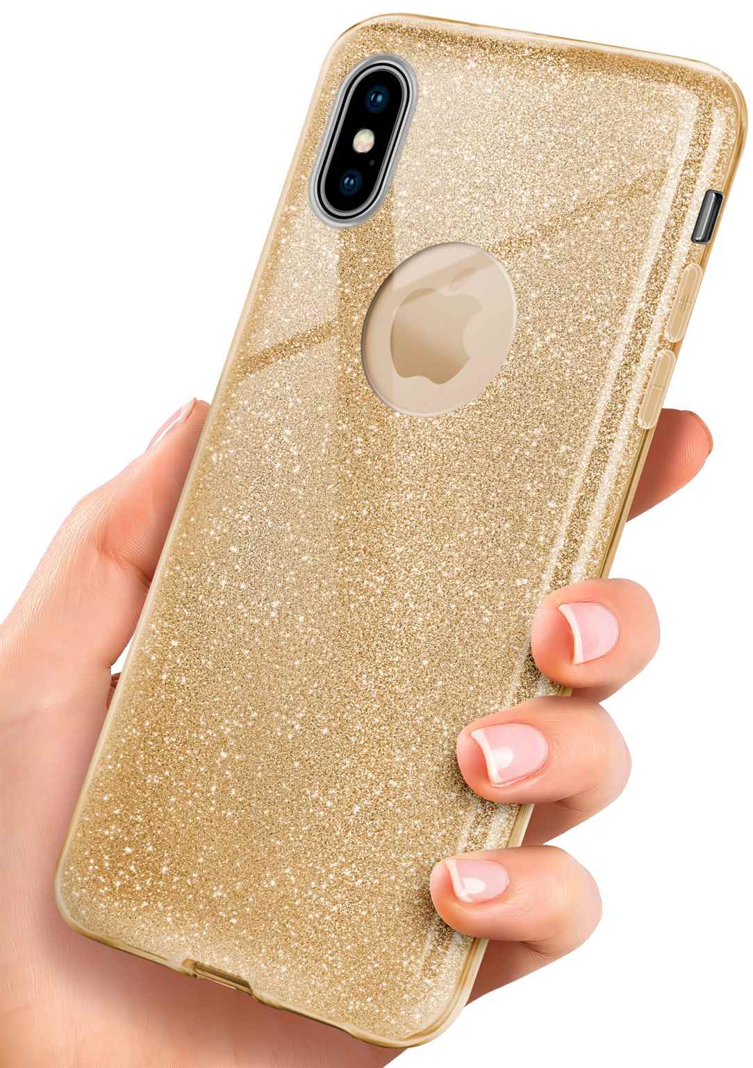 ONEFLOW Glitter Case iPhone X mit Glitzer Look – Weiteres Produktbild 1 ONEFLOW Glitter Case iPhone X mit Glitzer Look – Weiteres Produktbild 1