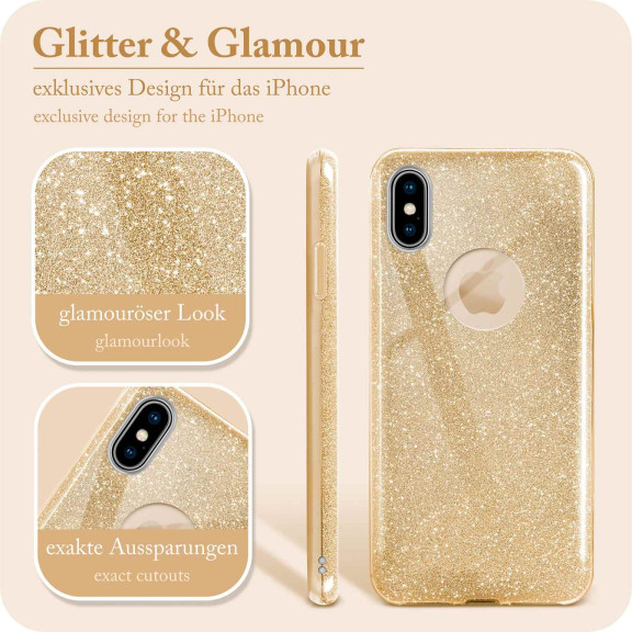ONEFLOW Glitter Case iPhone X mit Glitzer Look – Weiteres Produktbild 2 ONEFLOW Glitter Case iPhone X mit Glitzer Look – Weiteres Produktbild 2