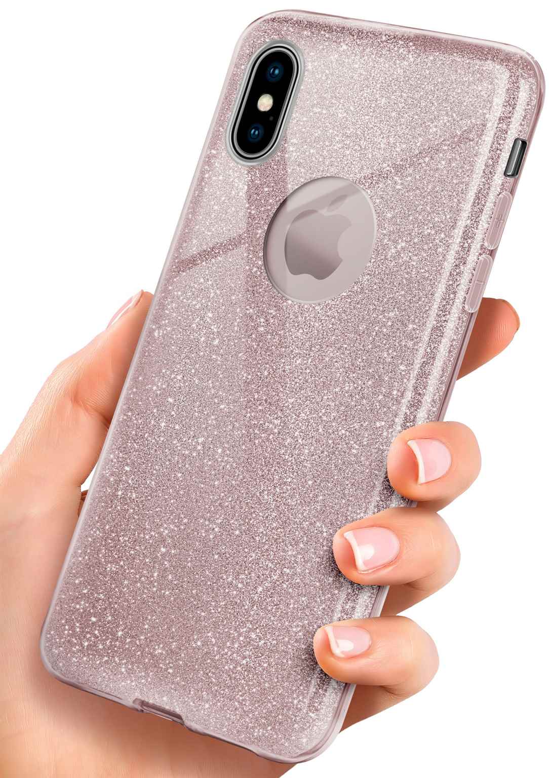 ONEFLOW Glitter Case iPhone X mit Glitzer Look – Weiteres Produktbild 1 ONEFLOW Glitter Case iPhone X mit Glitzer Look – Weiteres Produktbild 1