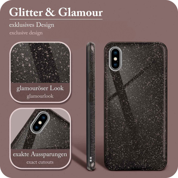 ONEFLOW Glitter Case iPhone X mit Glitzer Look – Weiteres Produktbild 2 ONEFLOW Glitter Case iPhone X mit Glitzer Look – Weiteres Produktbild 2