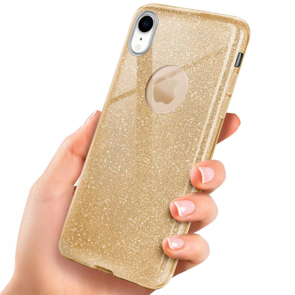 ONEFLOW Glitter Case iPhone XR mit Glitzer Look – Weiteres Produktbild 1