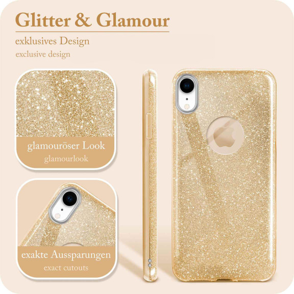 ONEFLOW Glitter Case iPhone XR mit Glitzer Look – Weiteres Produktbild 2 ONEFLOW Glitter Case iPhone XR mit Glitzer Look – Weiteres Produktbild 2