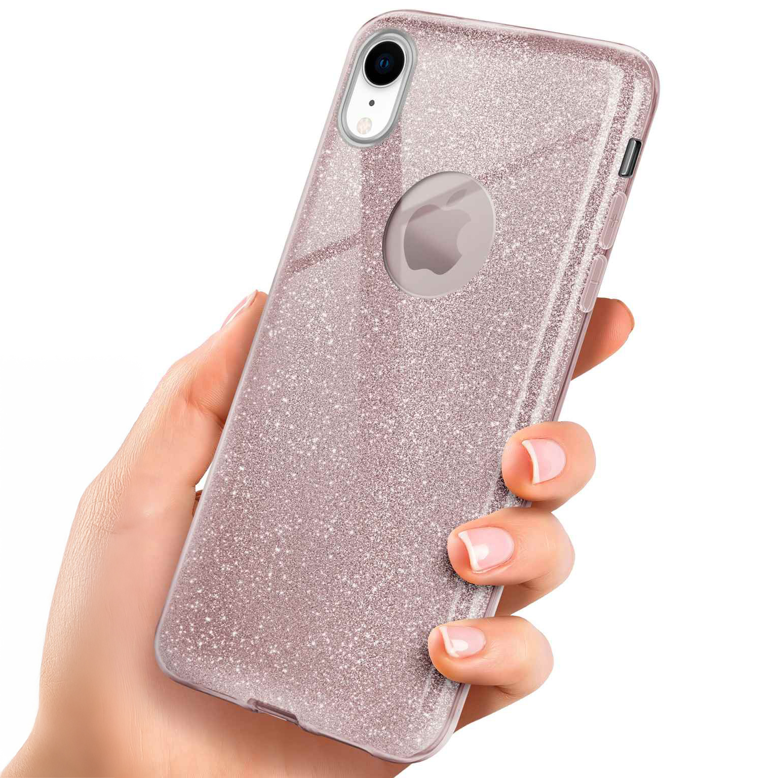 ONEFLOW Glitter Case iPhone XR mit Glitzer Look – Weiteres Produktbild 1