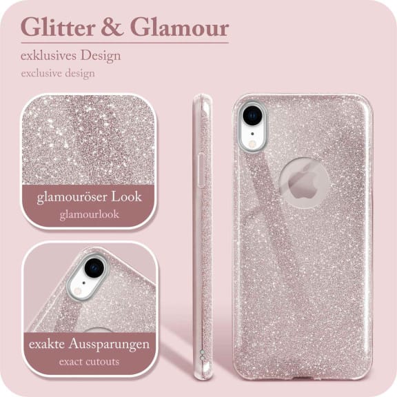 ONEFLOW Glitter Case iPhone XR mit Glitzer Look – Weiteres Produktbild 2 ONEFLOW Glitter Case iPhone XR mit Glitzer Look – Weiteres Produktbild 2