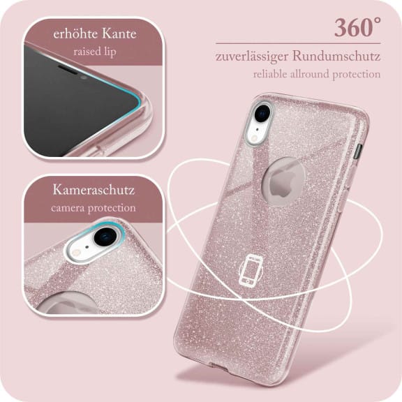 ONEFLOW Glitter Case iPhone XR mit Glitzer Look – Weiteres Produktbild 5 ONEFLOW Glitter Case iPhone XR mit Glitzer Look – Weiteres Produktbild 5