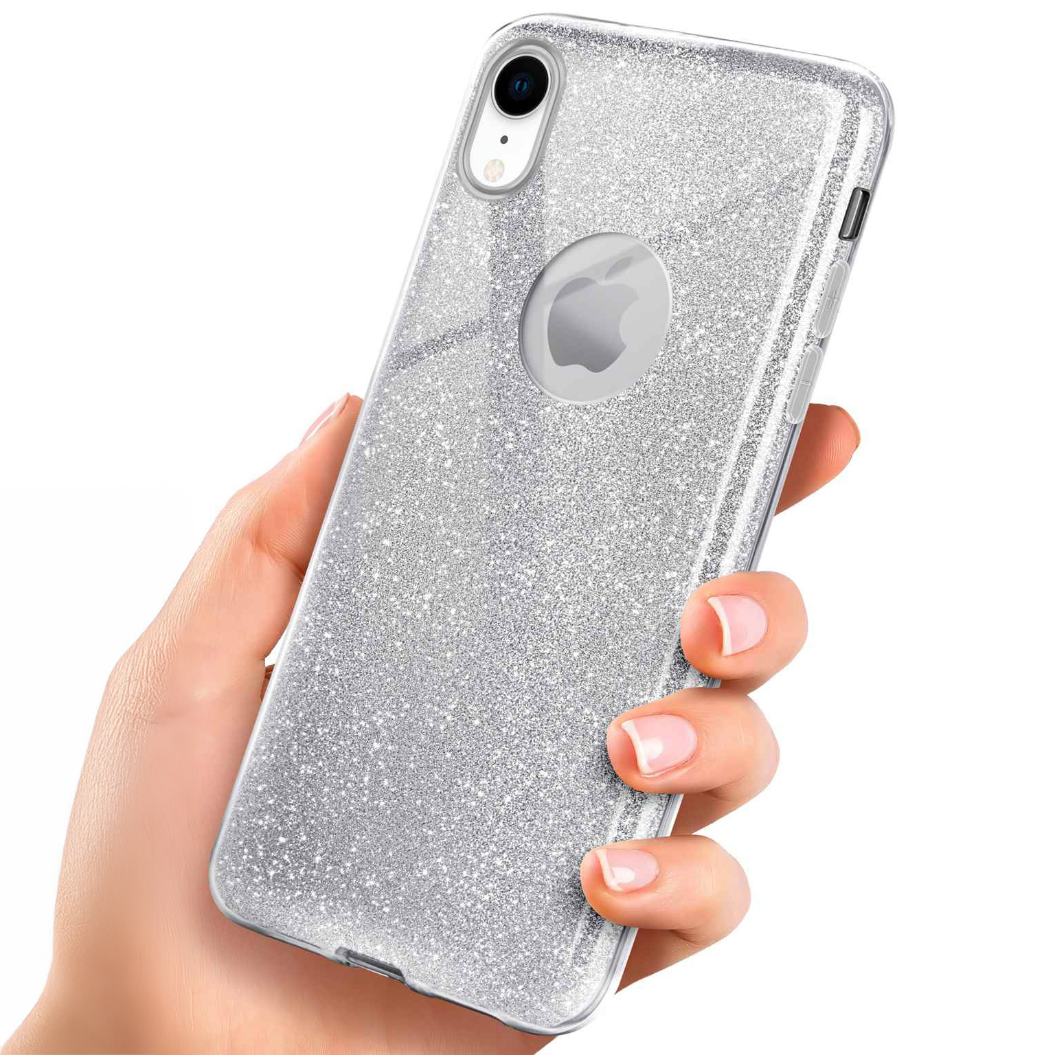 ONEFLOW Glitter Case iPhone XR mit Glitzer Look – undefined