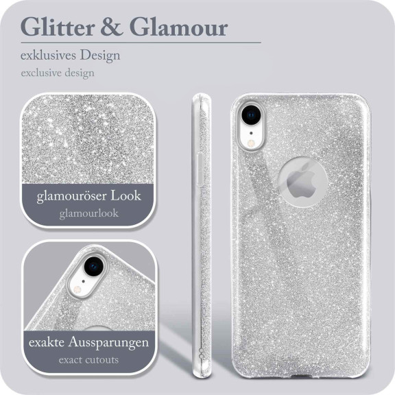 ONEFLOW Glitter Case iPhone XR mit Glitzer Look – Weiteres Produktbild 2 ONEFLOW Glitter Case iPhone XR mit Glitzer Look – Weiteres Produktbild 2