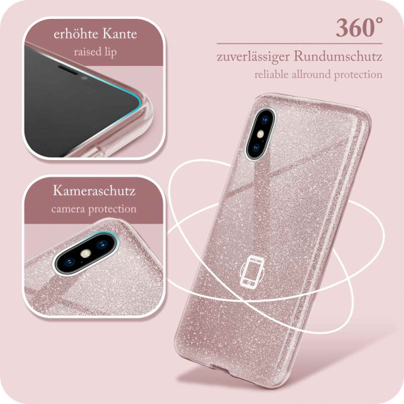 ONEFLOW Glitter Case iPhone XS Max mit Glitzer Look – Weiteres Produktbild 5 ONEFLOW Glitter Case iPhone XS Max mit Glitzer Look – Weiteres Produktbild 5
