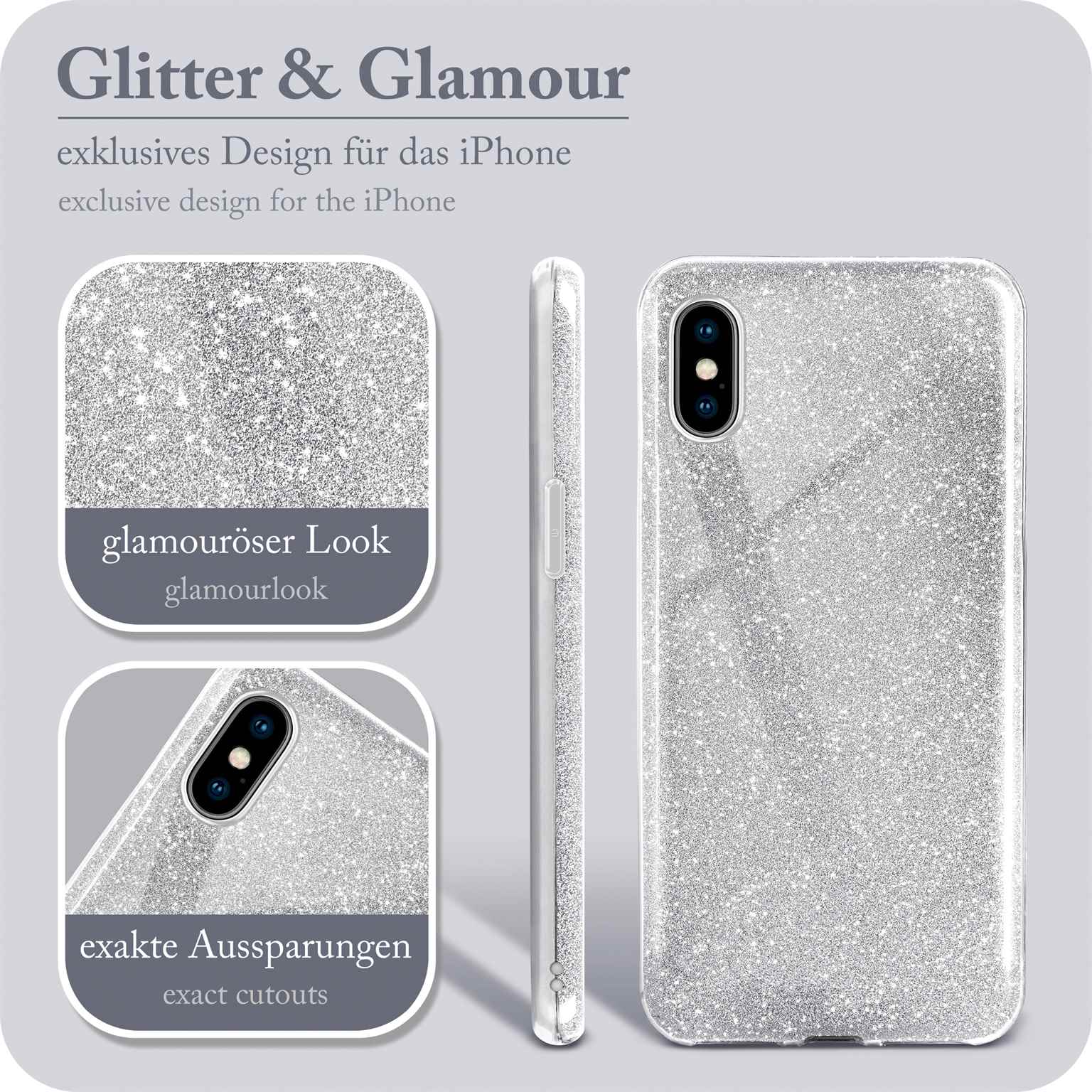 ONEFLOW Glitter Case iPhone XS Max mit Glitzer Look – Weiteres Produktbild 2 ONEFLOW Glitter Case iPhone XS Max mit Glitzer Look – Weiteres Produktbild 2
