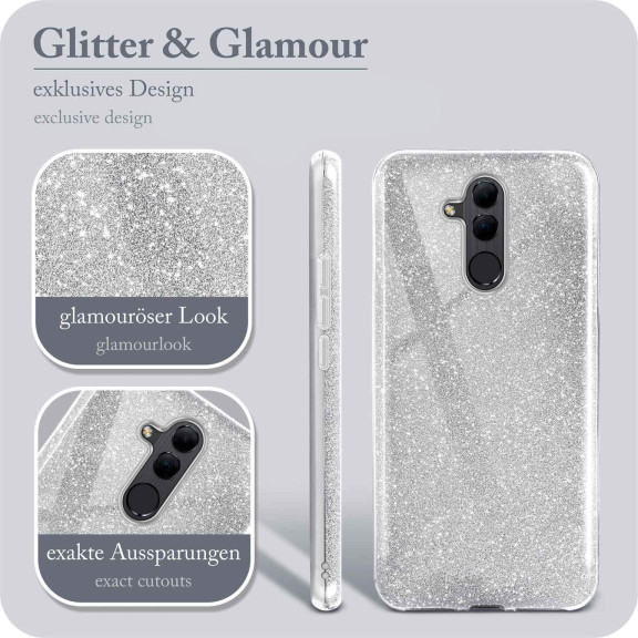 ONEFLOW Glitter Case Huawei Mate 20 Lite mit Glitzer Look – Weiteres Produktbild 2 ONEFLOW Glitter Case Huawei Mate 20 Lite mit Glitzer Look – Weiteres Produktbild 2