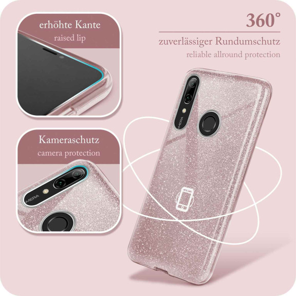 ONEFLOW Glitter Case Huawei P smart 2019 mit Glitzer Look – Weiteres Produktbild 5 ONEFLOW Glitter Case Huawei P smart 2019 mit Glitzer Look – Weiteres Produktbild 5
