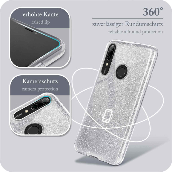 ONEFLOW Glitter Case Huawei P smart 2019 mit Glitzer Look – Weiteres Produktbild 5 ONEFLOW Glitter Case Huawei P smart 2019 mit Glitzer Look – Weiteres Produktbild 5