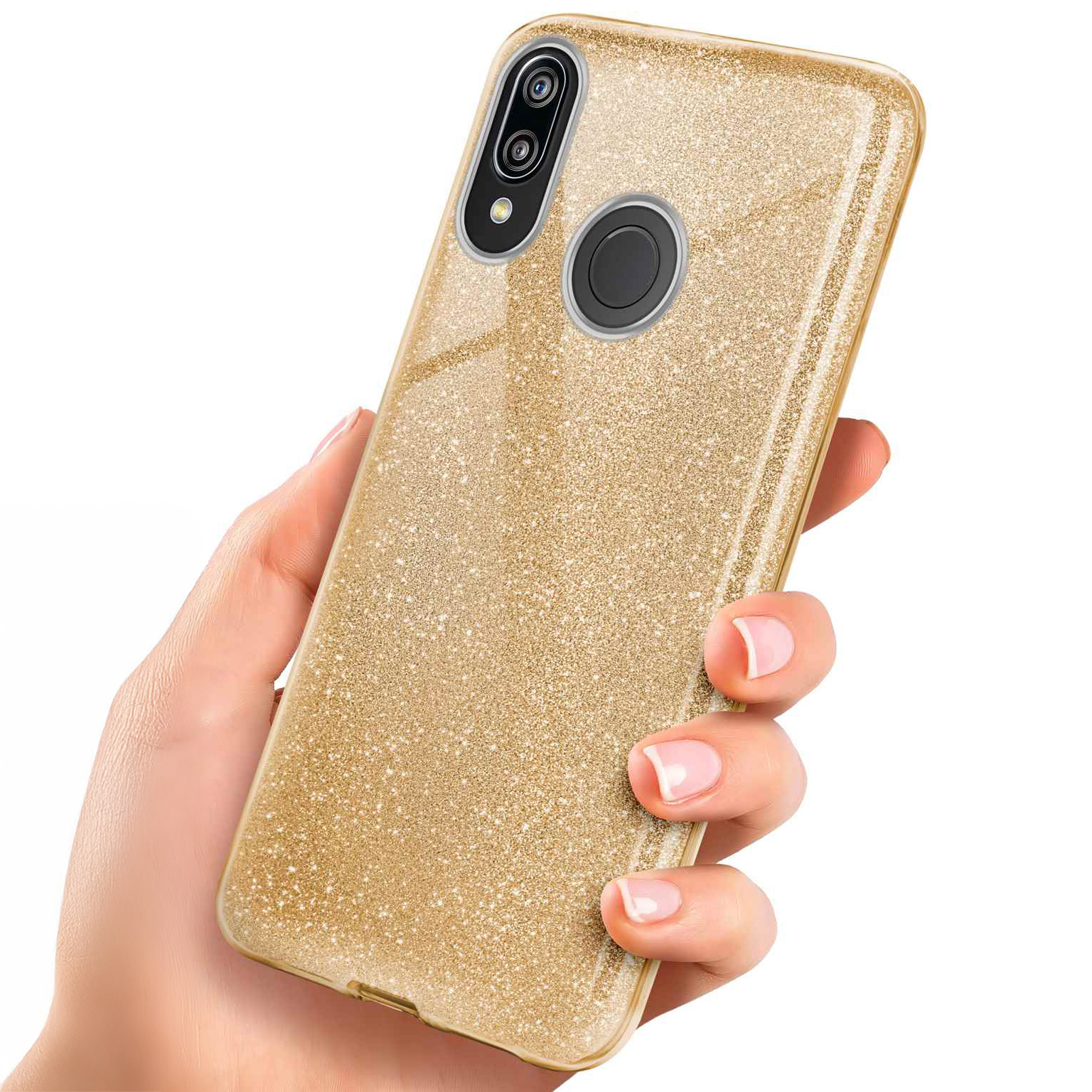 ONEFLOW Glitter Case Huawei P20 Lite mit Glitzer Look – Weiteres Produktbild 1 ONEFLOW Glitter Case Huawei P20 Lite mit Glitzer Look – Weiteres Produktbild 1