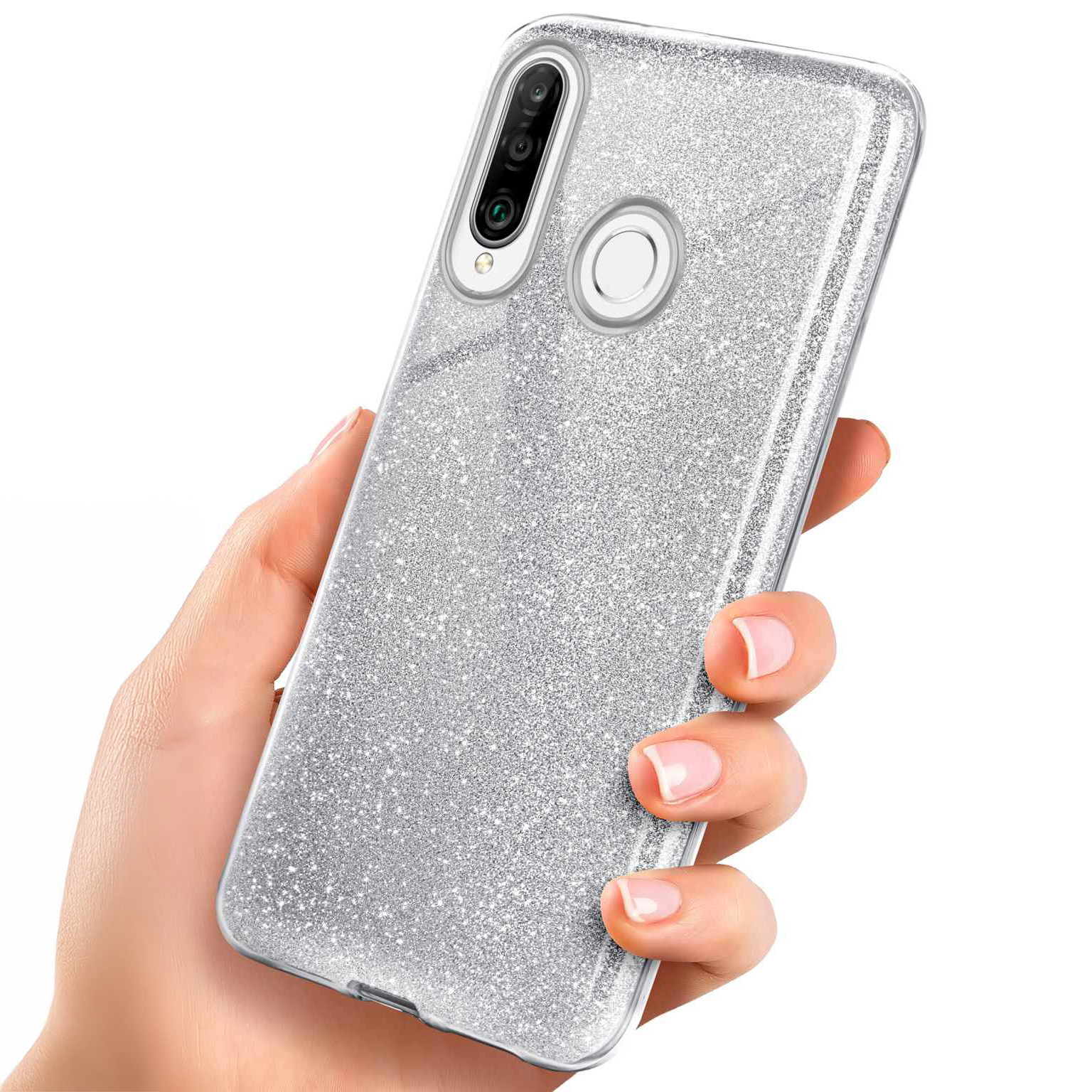 ONEFLOW Glitter Case Huawei P30 Lite mit Glitzer Look – Weiteres Produktbild 1 ONEFLOW Glitter Case Huawei P30 Lite mit Glitzer Look – Weiteres Produktbild 1