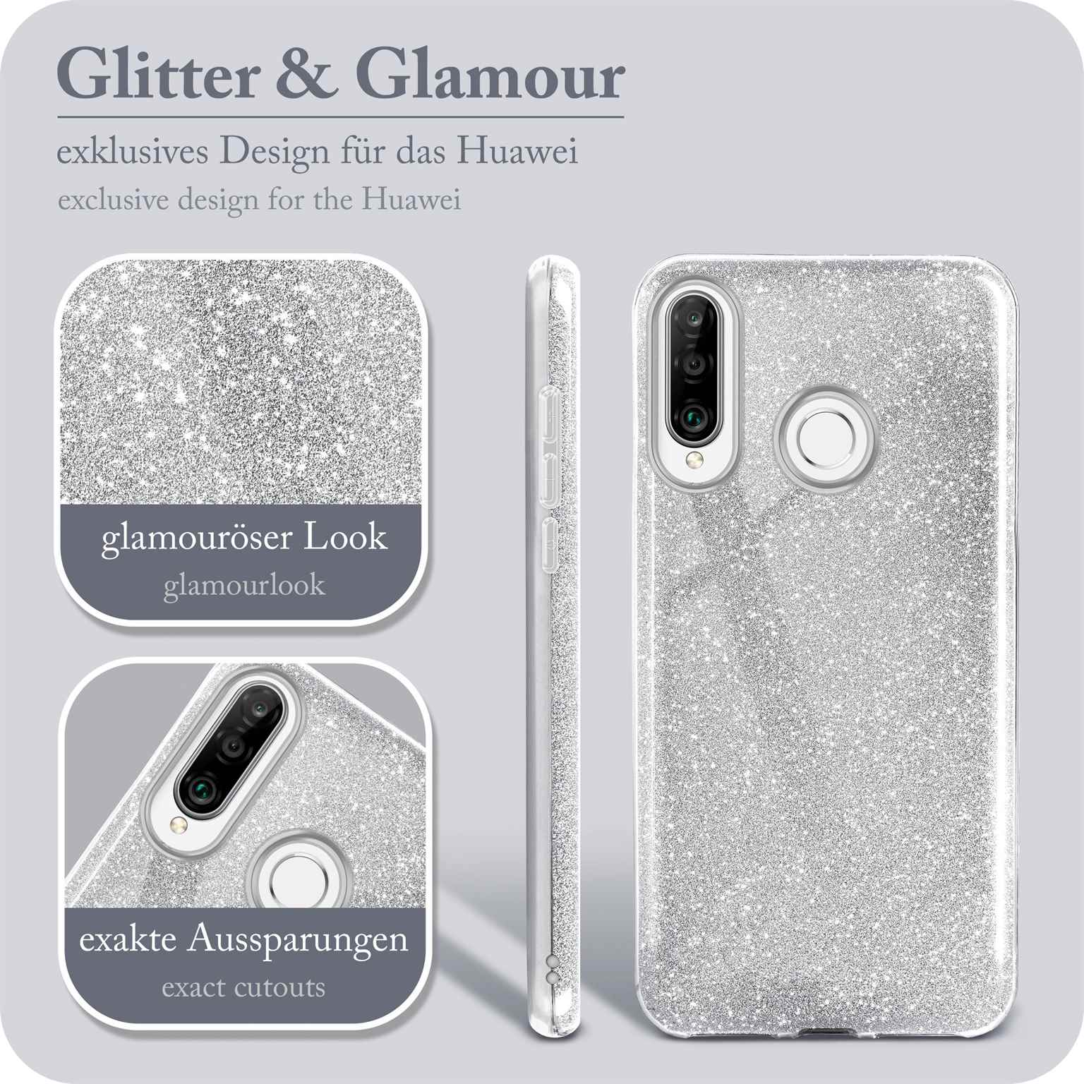 ONEFLOW Glitter Case Huawei P30 Lite mit Glitzer Look – Weiteres Produktbild 2 ONEFLOW Glitter Case Huawei P30 Lite mit Glitzer Look – Weiteres Produktbild 2