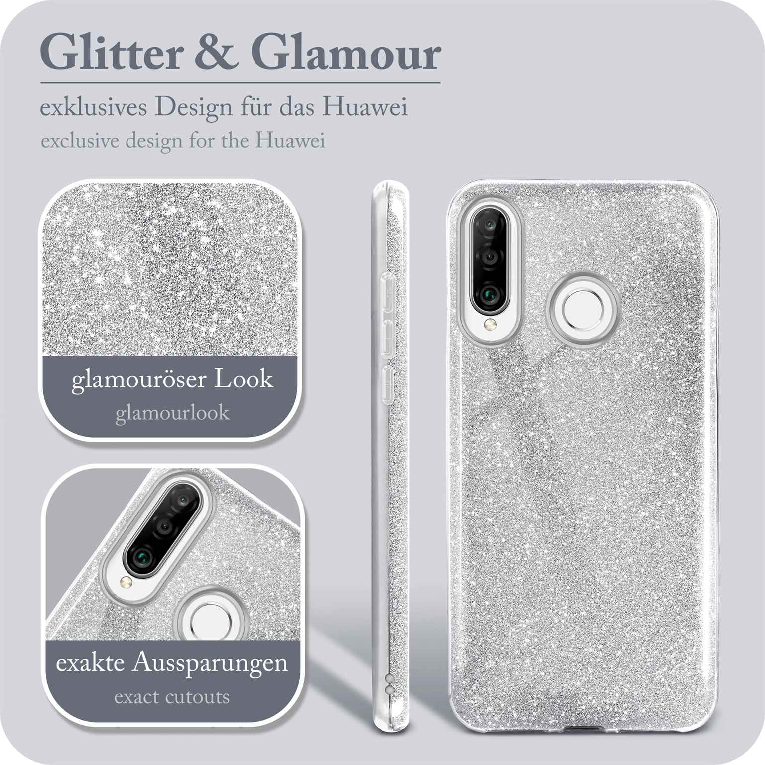 ONEFLOW Glitter Case Huawei P30 Lite New Edition mit Glitzer Look – Weiteres Produktbild 2
