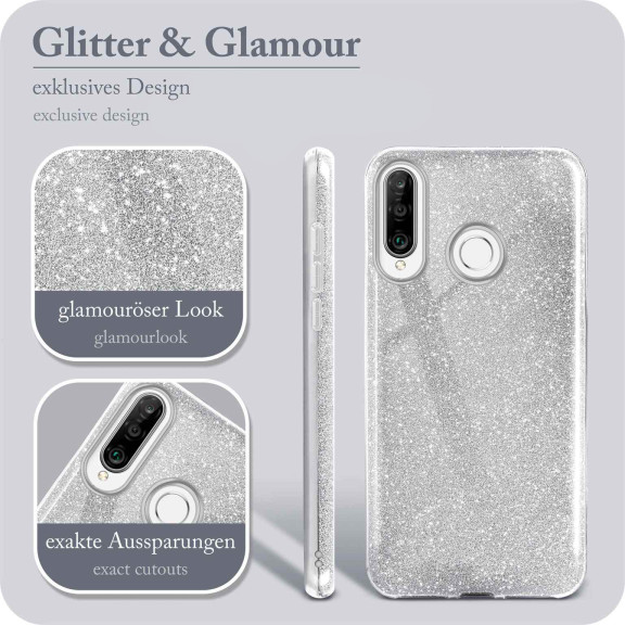 ONEFLOW Glitter Case Huawei P30 Lite New Edition mit Glitzer Look – Weiteres Produktbild 2
