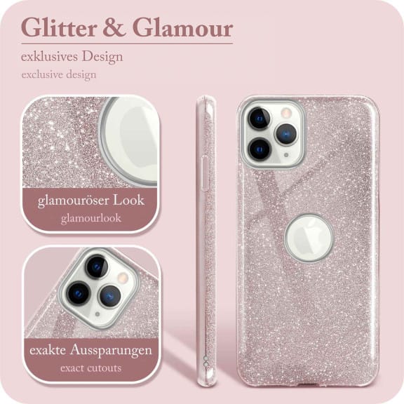 ONEFLOW Glitter Case iPhone 11 Pro mit Glitzer Look – Weiteres Produktbild 2 ONEFLOW Glitter Case iPhone 11 Pro mit Glitzer Look – Weiteres Produktbild 2