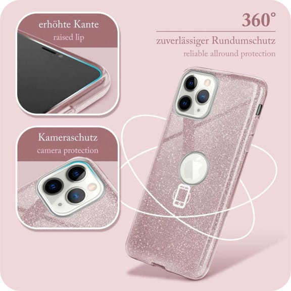 ONEFLOW Glitter Case iPhone 11 Pro mit Glitzer Look – Weiteres Produktbild 5 ONEFLOW Glitter Case iPhone 11 Pro mit Glitzer Look – Weiteres Produktbild 5