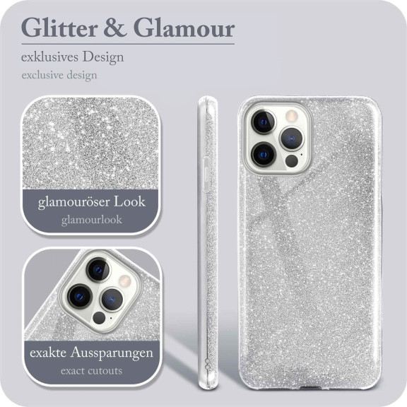 ONEFLOW Glitter Case iPhone 12 Pro Max mit Glitzer Look – Weiteres Produktbild 2 ONEFLOW Glitter Case iPhone 12 Pro Max mit Glitzer Look – Weiteres Produktbild 2