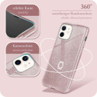 ONEFLOW Glitter Case iPhone 12 mit Glitzer Look – Produktbild 5