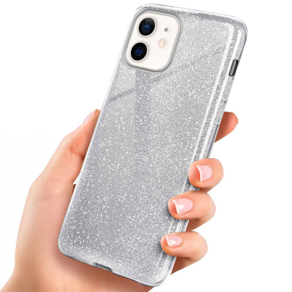 ONEFLOW Glitter Case iPhone 12 mit Glitzer Look – Weiteres Produktbild 1
