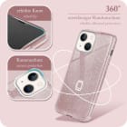 ONEFLOW Glitter Case iPhone 13 mini mit Glitzer Look – Produktbild 5