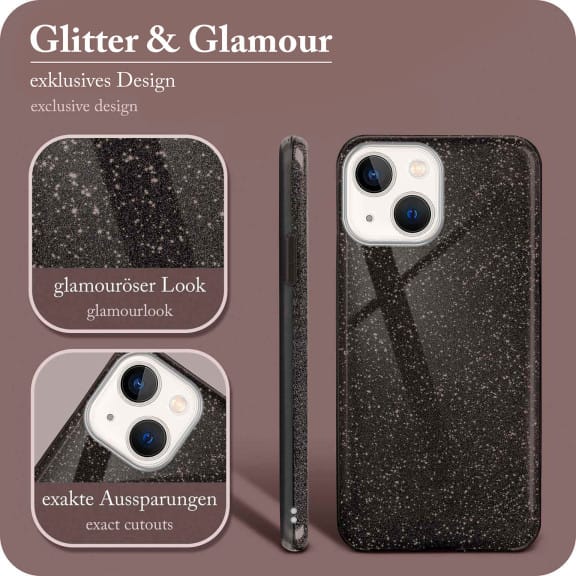 ONEFLOW Glitter Case iPhone 13 mini mit Glitzer Look – Weiteres Produktbild 2 ONEFLOW Glitter Case iPhone 13 mini mit Glitzer Look – Weiteres Produktbild 2