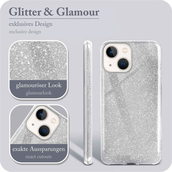 ONEFLOW Glitter Case iPhone 13 mini mit Glitzer Look – Weiteres Produktbild 2 ONEFLOW Glitter Case iPhone 13 mini mit Glitzer Look – Weiteres Produktbild 2
