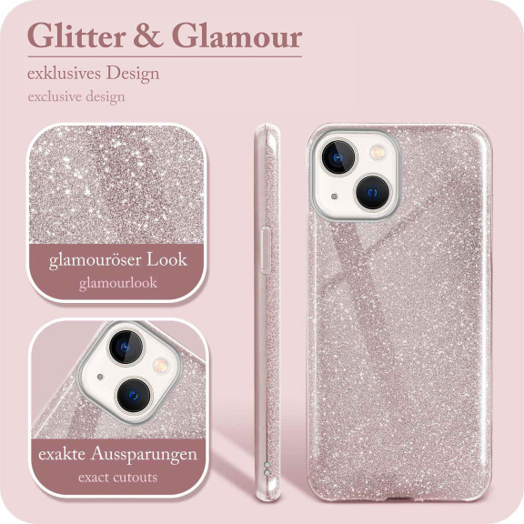 ONEFLOW Glitter Case iPhone 13 mit Glitzer Look – Weiteres Produktbild 2 ONEFLOW Glitter Case iPhone 13 mit Glitzer Look – Weiteres Produktbild 2
