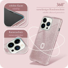 ONEFLOW Glitter Case iPhone 13 Pro mit Glitzer Look – Produktbild 5