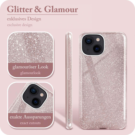 ONEFLOW Glitter Case iPhone 14 Plus mit Glitzer Look – Weiteres Produktbild 2 ONEFLOW Glitter Case iPhone 14 Plus mit Glitzer Look – Weiteres Produktbild 2